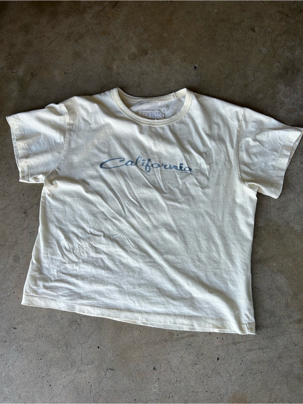 ERL Short Sleeve 'California' Graphic Tee